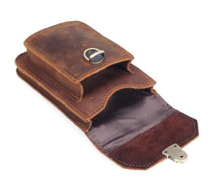 waist purse leather