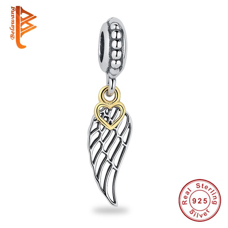 pandora angel wing charm rose gold