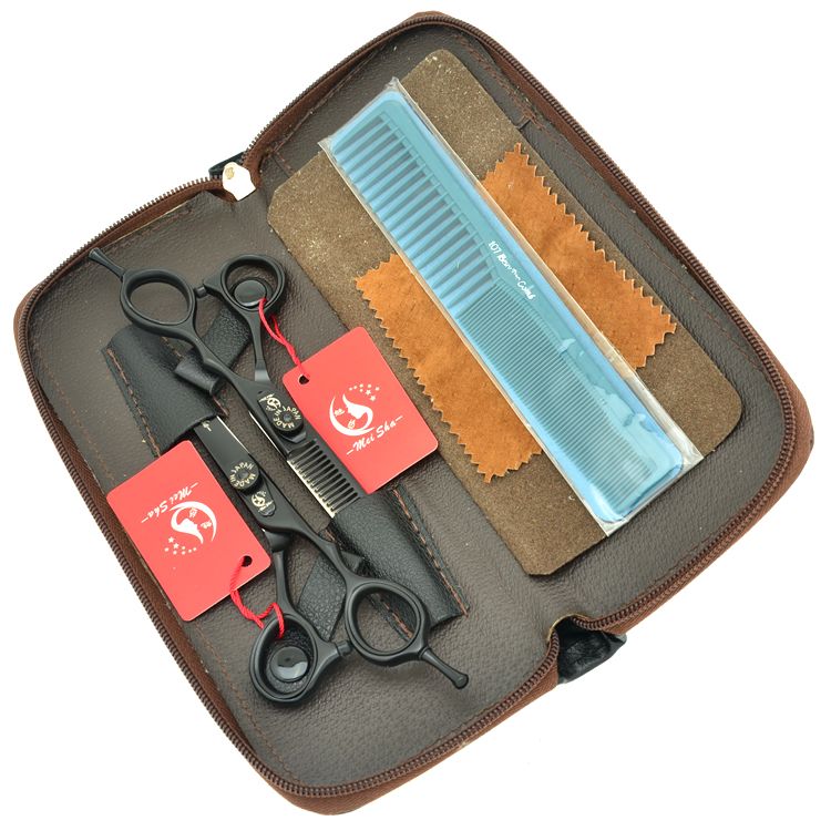 5.5Inch 6.0inch Meisha Barber Salon Ножницы профессиональные парикмахерские ножницы набор JP440C волосы прямые ножницы горячие, HA0243