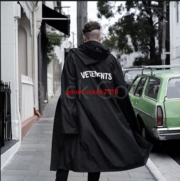 vetements oversized raincoat