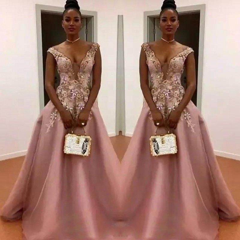 dusty pink prom dress uk