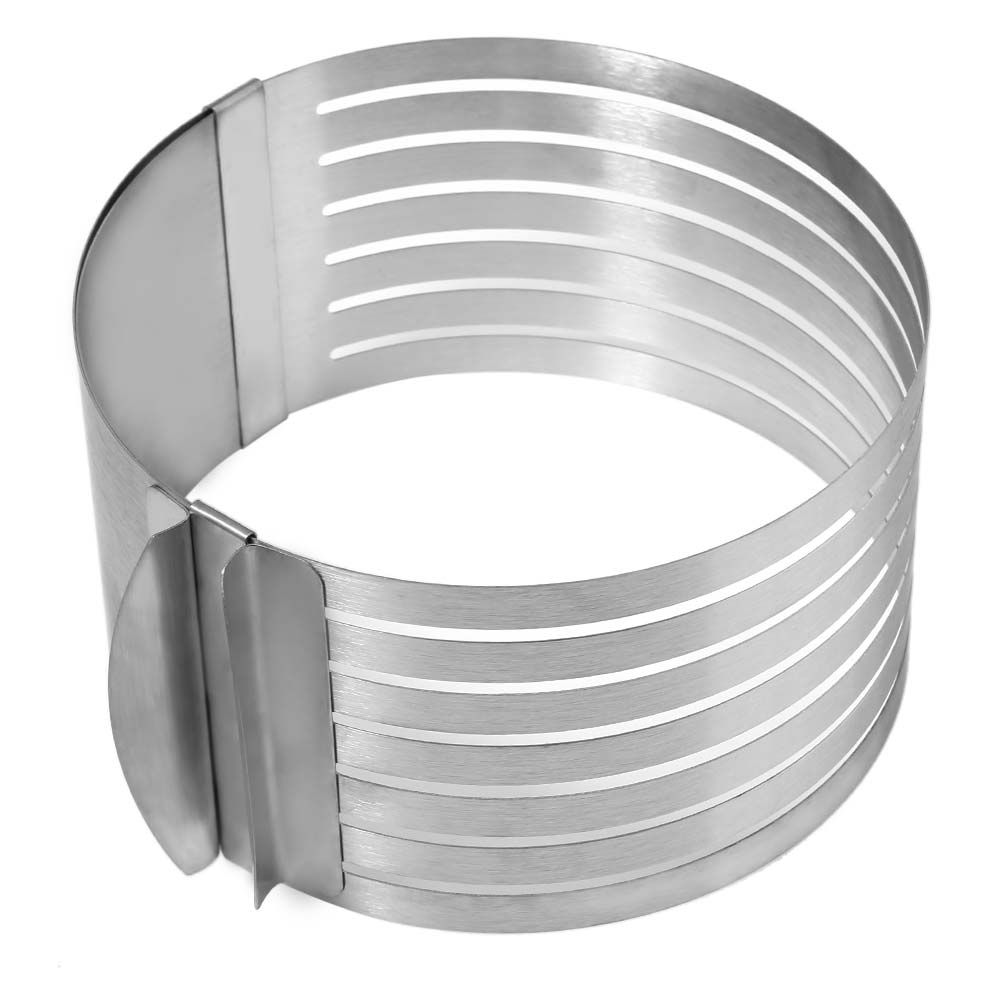 Retractable Stainless Steel 1 Pc Circle Mousse Ring Baking Tool Cake Mould Mold