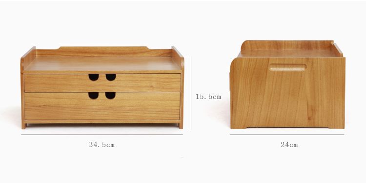 Tool Cabinet Case A4 Wooden Desk Storage Drawer Debris Cosmetic