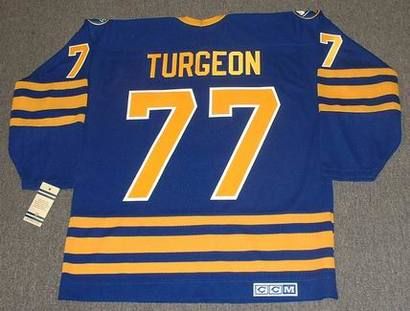 Buffalo Sabres Jersey 39 DOMINIK HASEK 1994 44 ALEXEI ZHITNIK 48 DANIEL  PIERRE 77 TURGEON BRIERE 89 MOGILNY Hockey Jerseys From Huohuo2014, $40.42