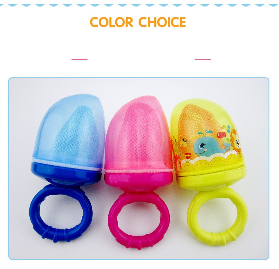 2020 New Infant Newborn Baby Net Teat Baby Food Nipple Feeder