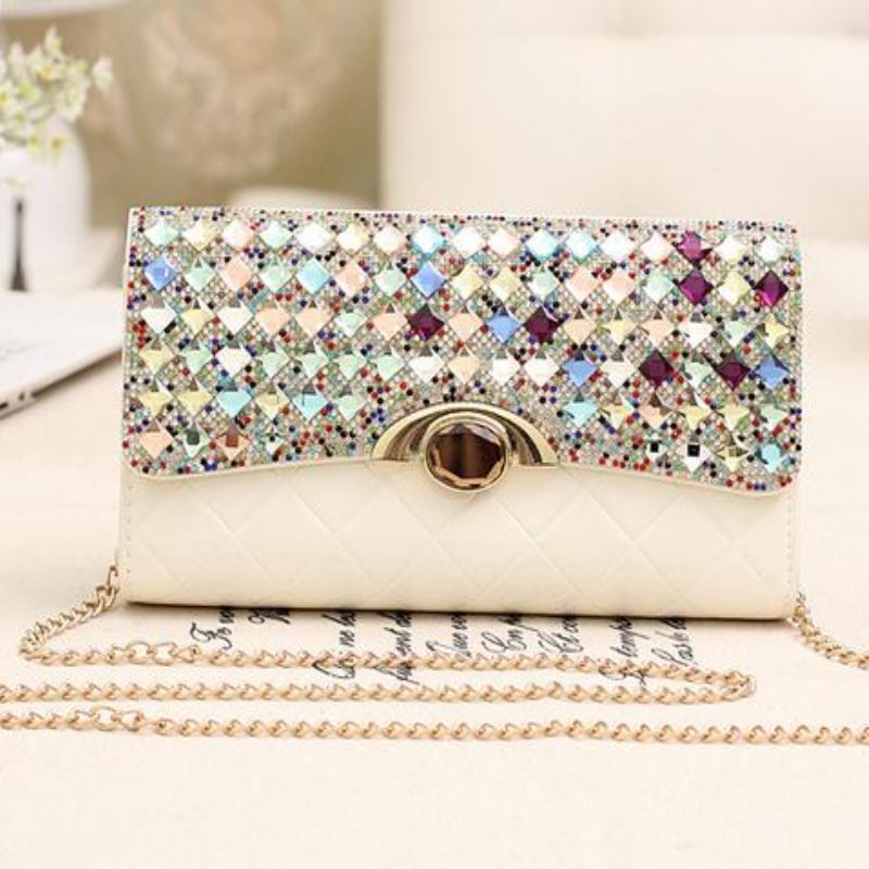 wedding day clutch purse