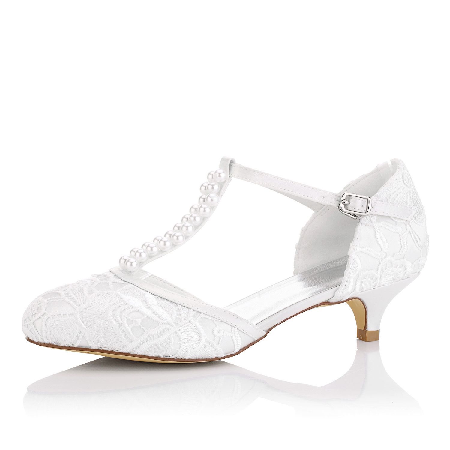 chaussure mariée petit talon