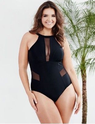 plus size one piece bathing suits