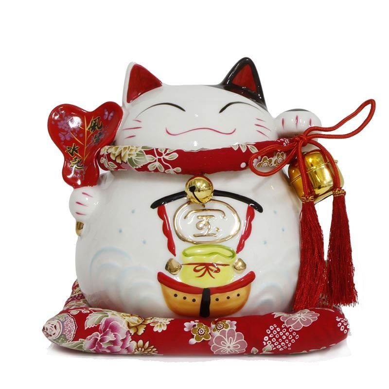 large chinese lucky cat