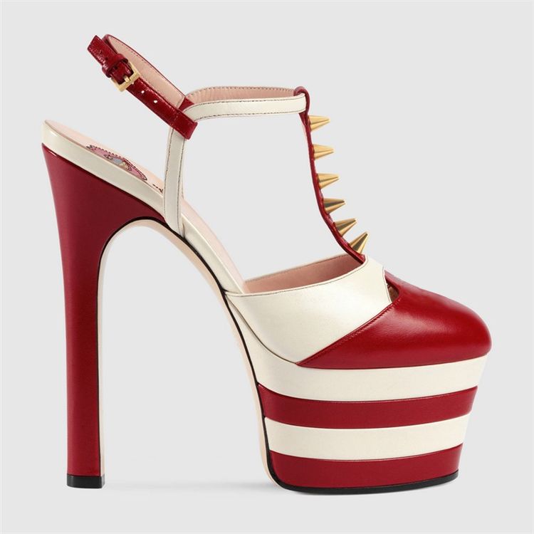 designer platform pumps