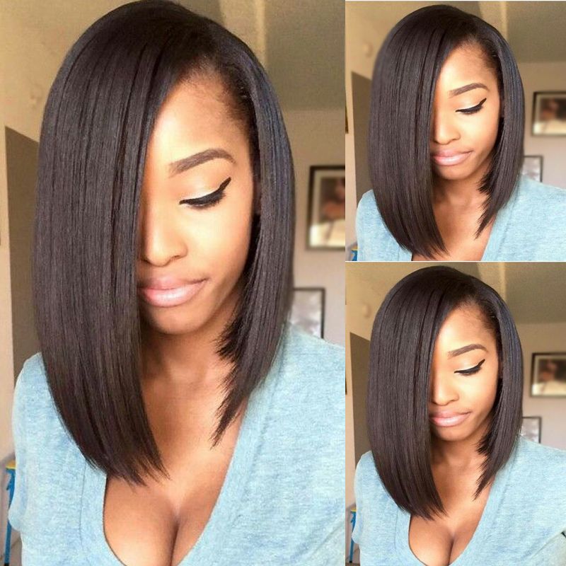 short hair cut lace wigs