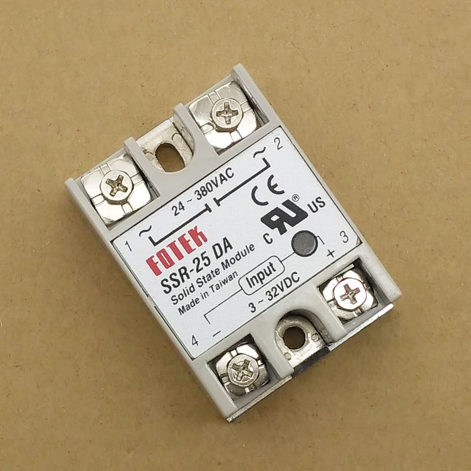 2021 Solid State Relay SSR 25DA 25A 5 24VDC TO 24 380V AC SSR 25DA,6