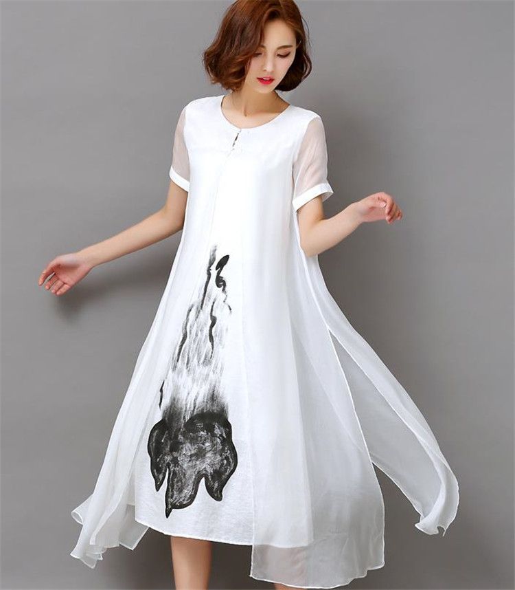 white dress 2xl