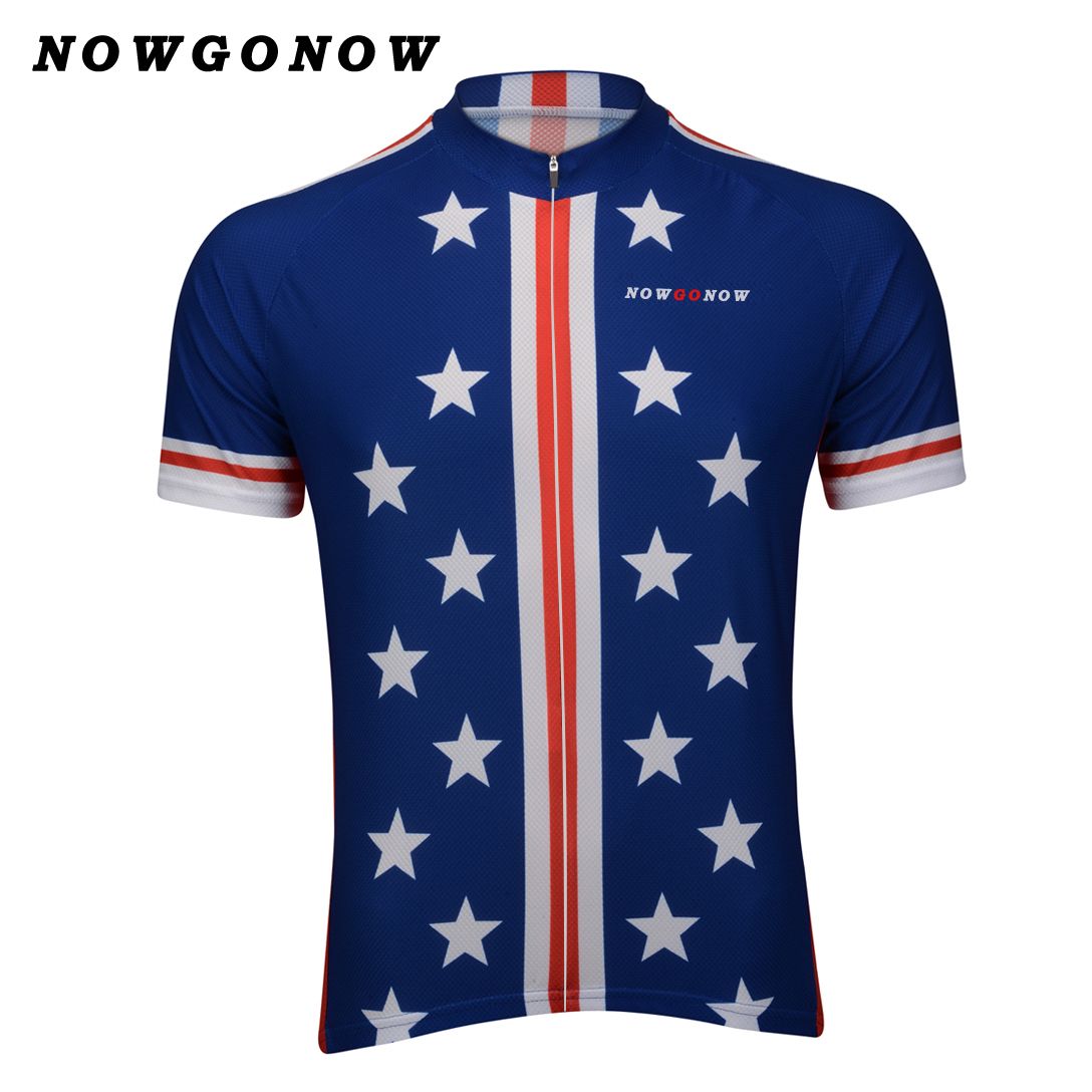 Retro Cycling Jersey USA Men Pro Team 