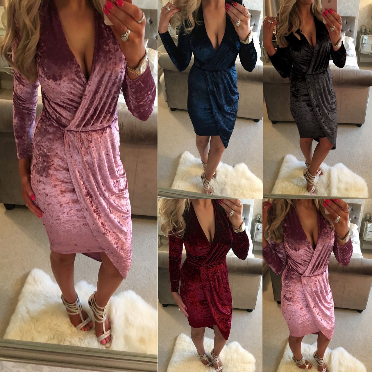 velvet summer dress