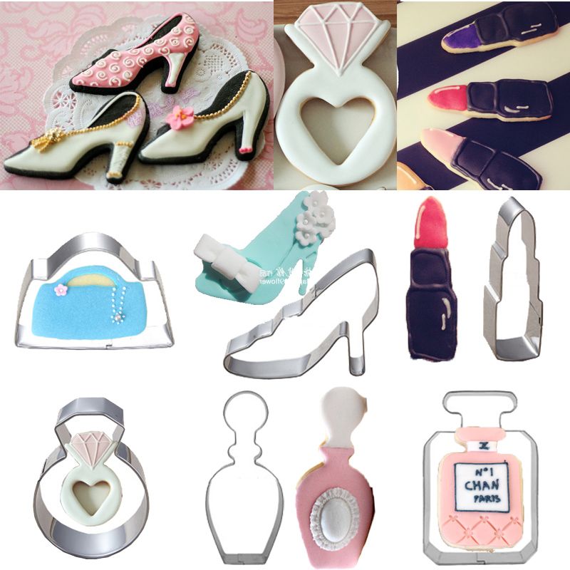 Acheter Pas Cher Bouteilles De Parfum Patisserie Sacs Emporte Piece Gateau Anneau De Mariage En Metal Biscuit Moule Fondant Gateau Outils Cuisine Bricolage Du 6 11 Fr Dhgate
