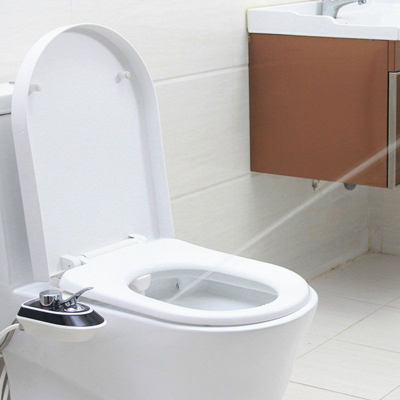 2020 Non Electric Toilet Bidet Seat Washlet Dual Nozzles American