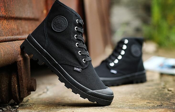 canvas boots mens