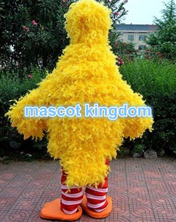 Hot Big Bird Sesame Street Mascot Costume Fancy Dress Adult Size Free Shipping