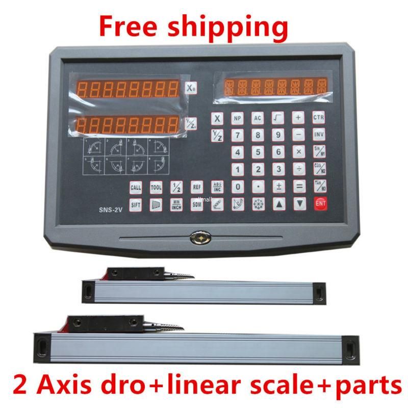 ES-19 single axis display digital readout dro and 1pc 5micron linear encoder