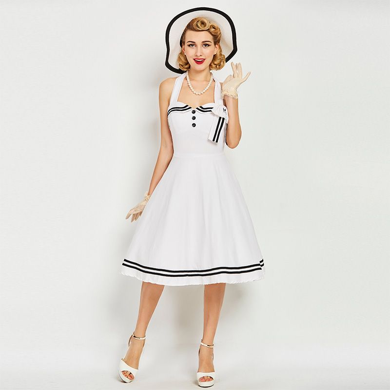 rockabilly sailor dress