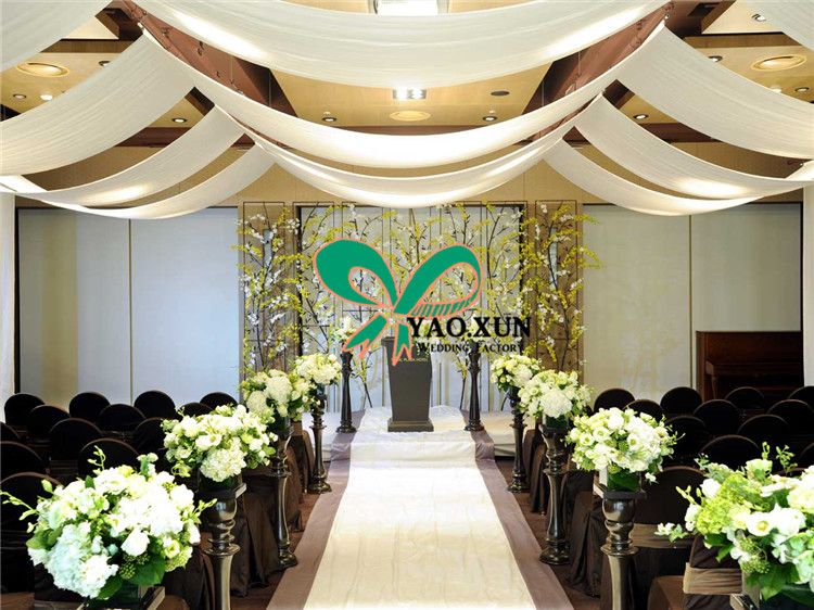 Wholesale Ice Silk Wedding And Party Decoration Roof Ceiling