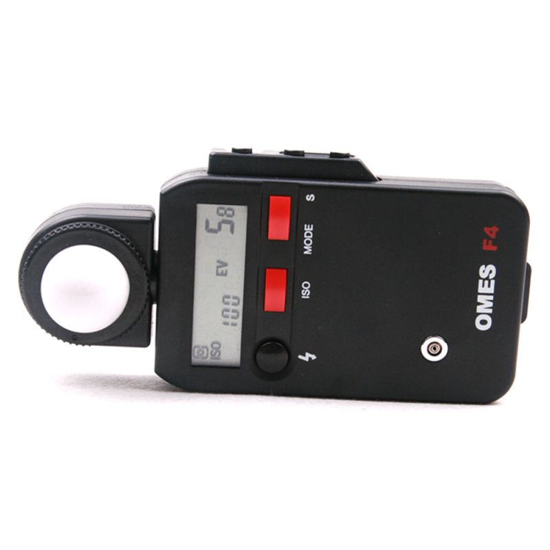 2020 OMES F4 1.9 LCD Digital Reflective Incident Flash Light Meter