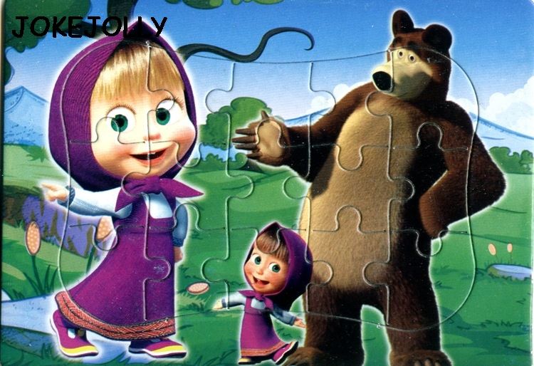 rompecabezas masha y el oso