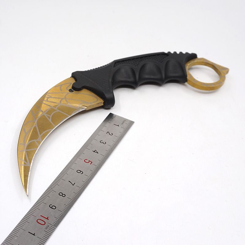 Cool Cs Go Counter Strike Karambit Claw Knife Hunting Camping Hiking Tactical Fight Survive Knives Csgo Combat Game Real Edc Cosplay Tools Knives Camping Best Camping Survival Knife From Damonldf 8 74 Dhgate Com