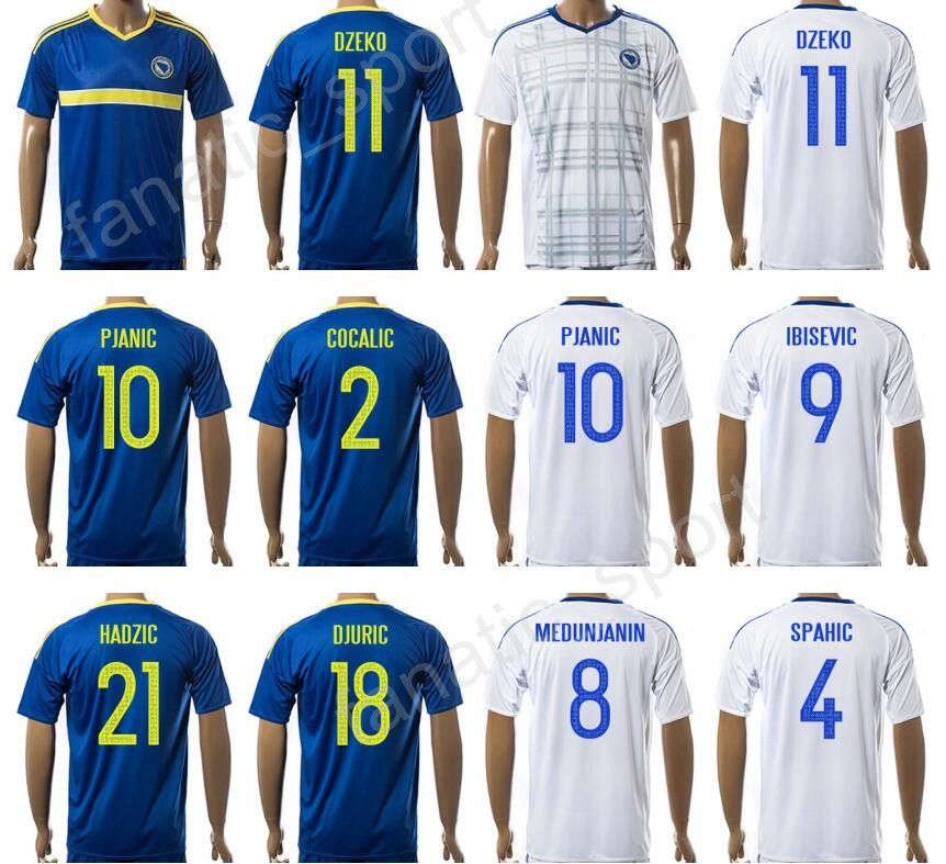 Soccer 9 Vedad Ibisevic Football Shirt 