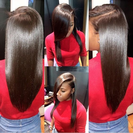 Filipino Hair Straight Virgin Human Hair Weaves 100 Unprocessed