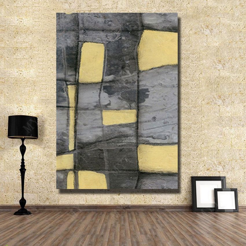 Acheter Fait À La Main Chinois Famouse Art Conception Simple Moderne  Peinture Abstraite Décoration Peinture À Lhuile Pour Salon De 4,53 € Du  Ouweili | DHgate.Com