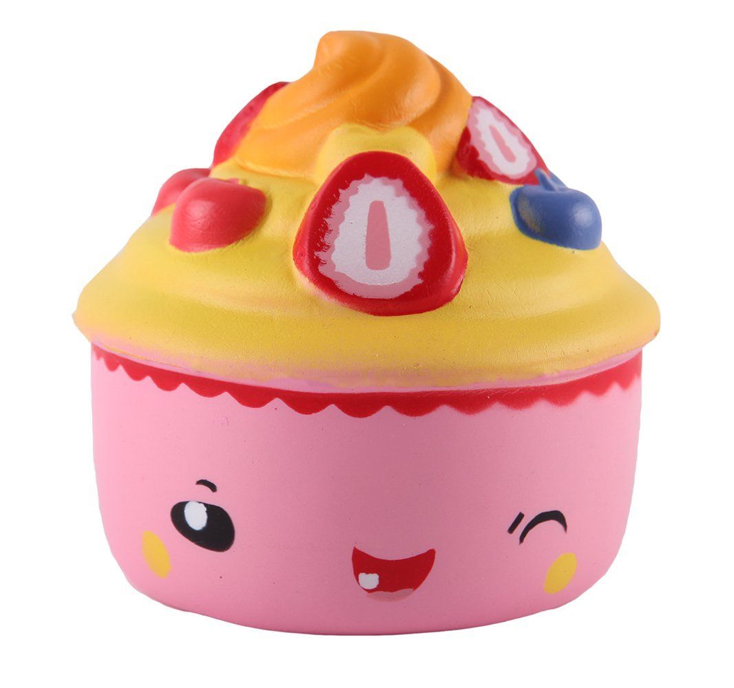 Jumbo Cute Kawaii Cupcake Ice Cream Scented Squishies Very Slow Rising Kids Toys Doll Gift Fun