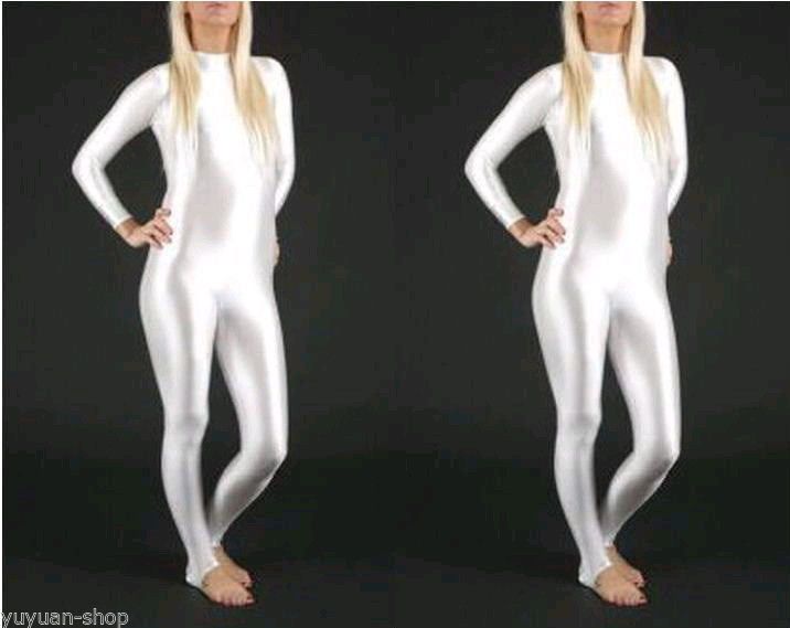 Open Eyes&Mouth&Nose Red Lycra Spandex Catsuit Halloween Party Zentai Costume 