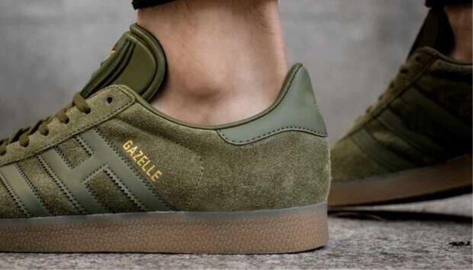 gazelle shoes green