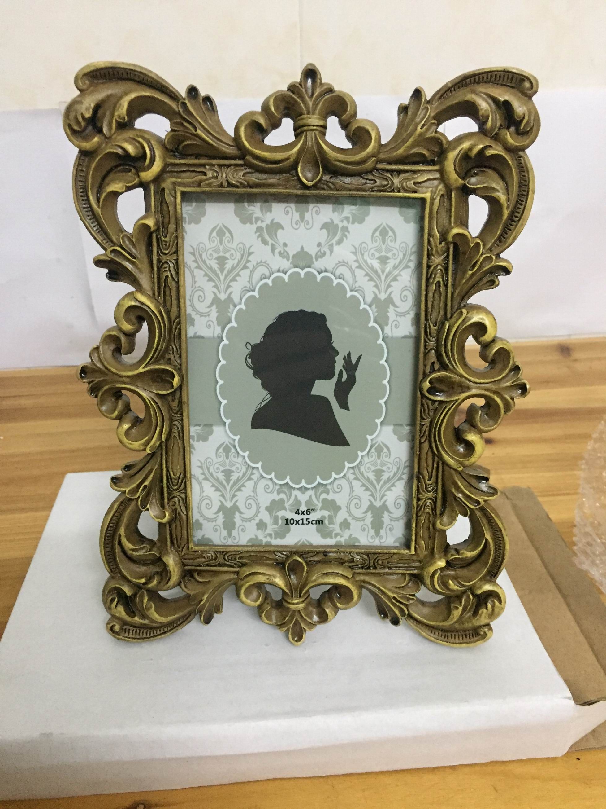2020 4x6 And 5x7 Vintage Picture Frames Bronze Creative Resin