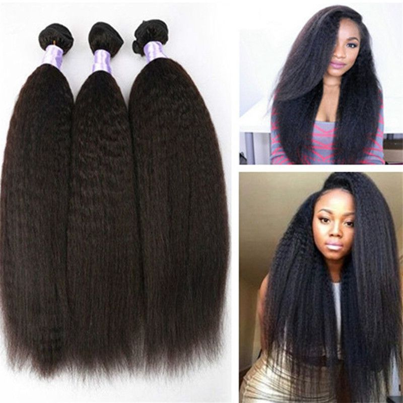 2019 8a Malaysian Straight Hair Coarse Yaki Hair Top Qaulity