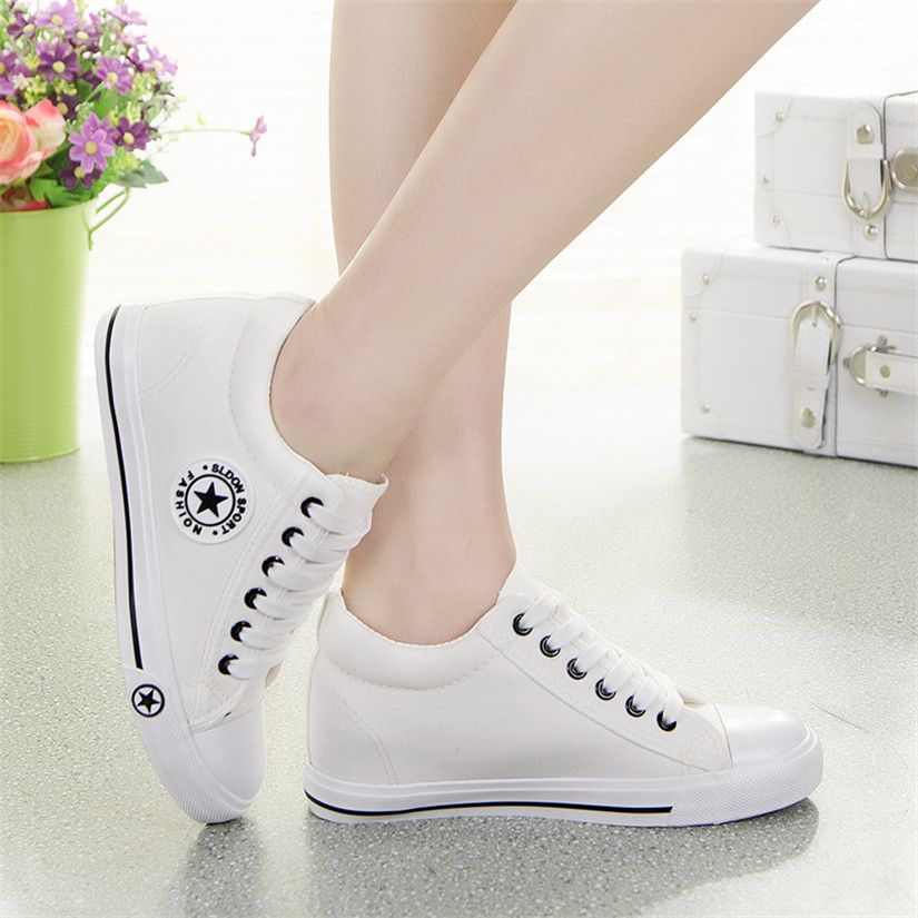 cute white trainers