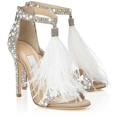 blingy wedding shoes