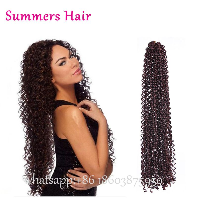Wholesale 18brazilian Curly Crochet Hair Freetress Hair Crochet