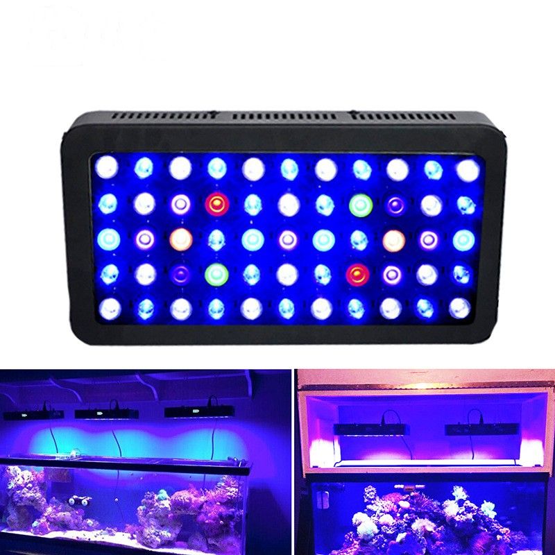 165w Marine Aquarium Led Lighting Dimmable Full Spectrum Led Aquarium