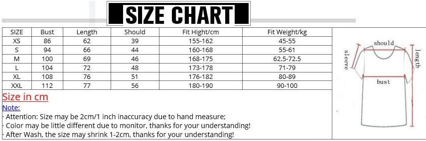 Diamond Supply Size Chart