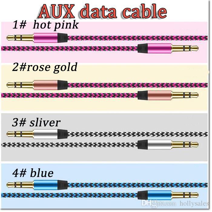 Wholesale Audio Cables & Connectors At 0.65, Get New 3.5mm AUX Audio
