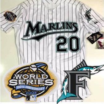 marlins pinstripe jersey