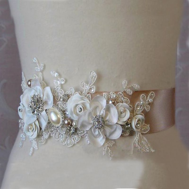 lace sash belt