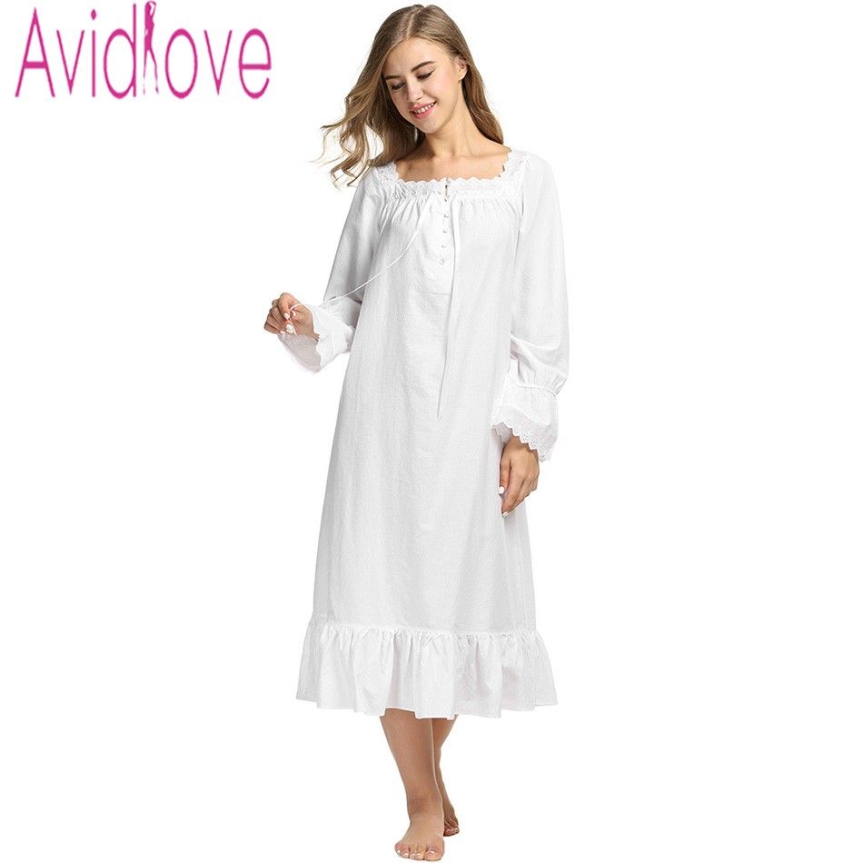 long sleeping gowns