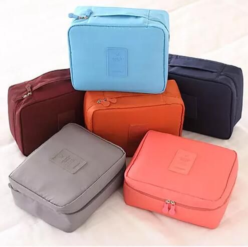 Travel Make Up Cosmetic Storage Zipper Bag Case Women Wash Makeup Bag Toiletries Kit Jewelry Organizer Travel multi pouch Handbag