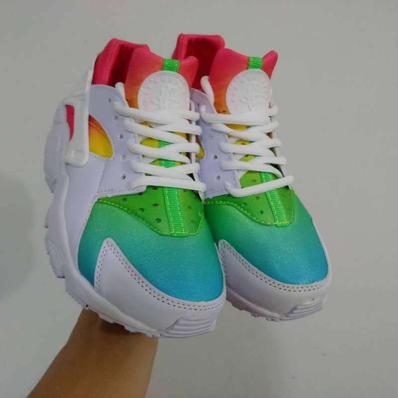 rainbow huaraches womens