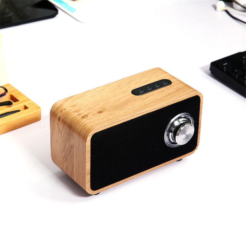 wooden bluetooth speaker