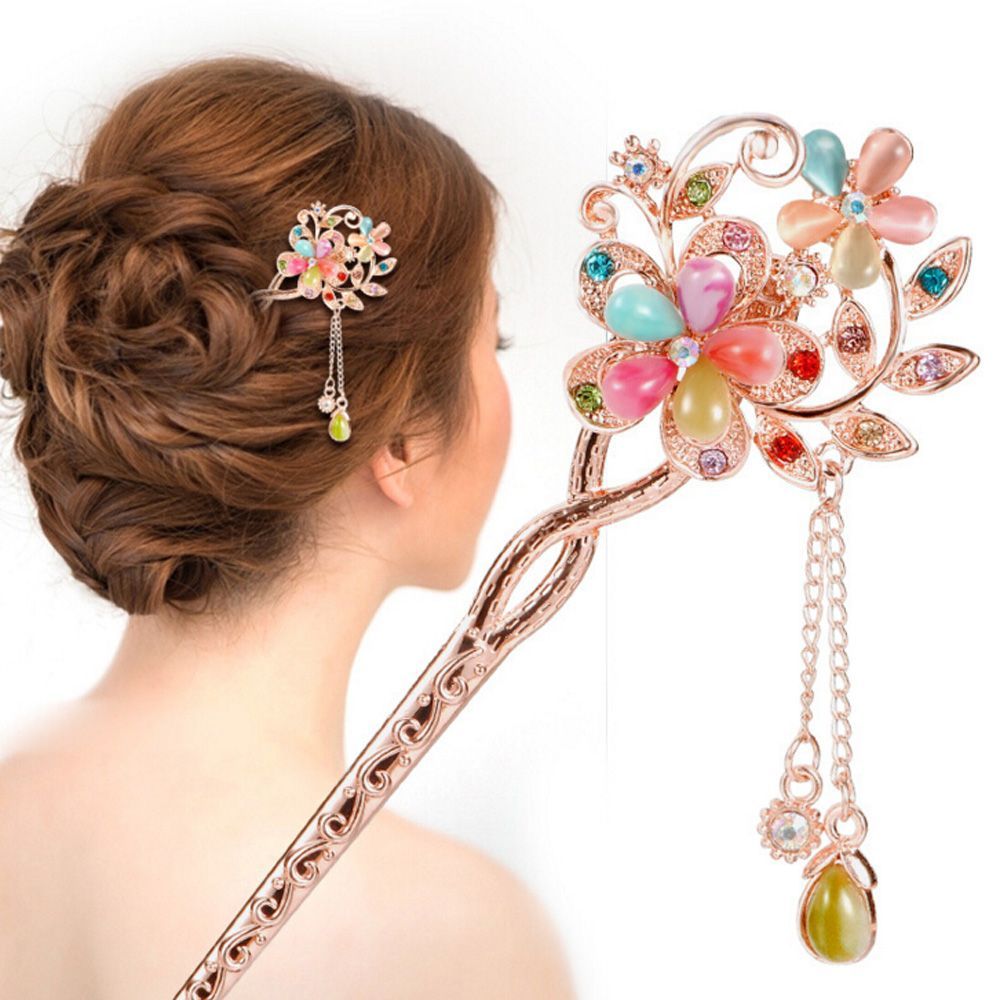 Retro Vintage Bridal Wedding Party Gifts Hairpins Elegant Women